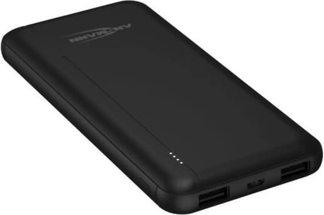 Ansmann Powerbank PB212 10000mAh - 2x USB - 10W - Zwart