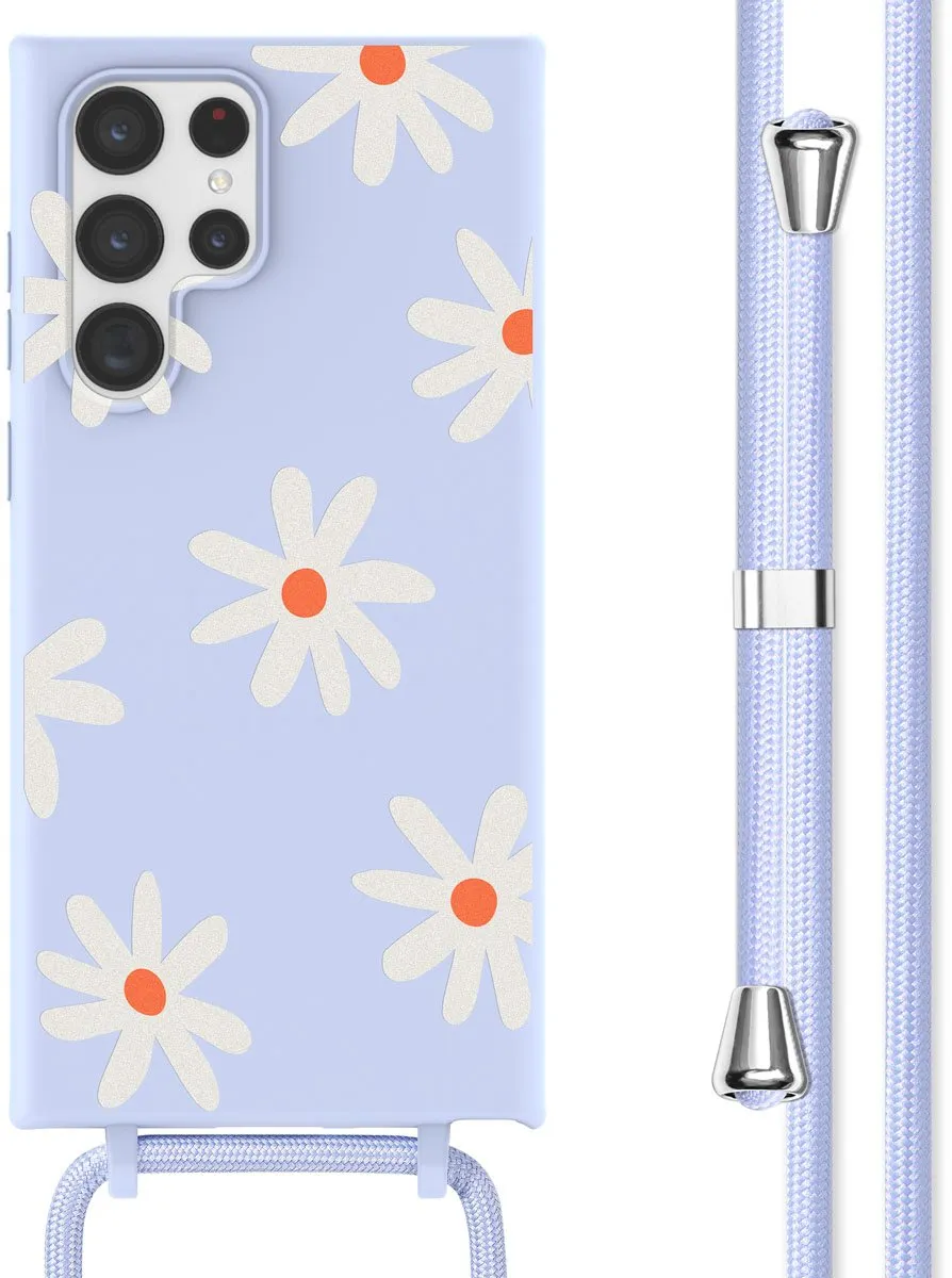 Imoshion Hoesje Samsung Galaxy S22 Ultra - Lila Flower Distance