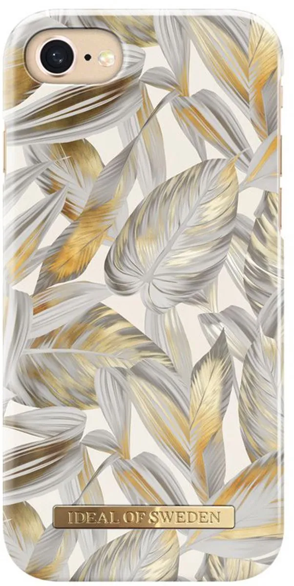 iDeal of Sweden Fashion Case iPhone 8/7/6/6S - Platinum Leaves - IDFCSS19-I7
