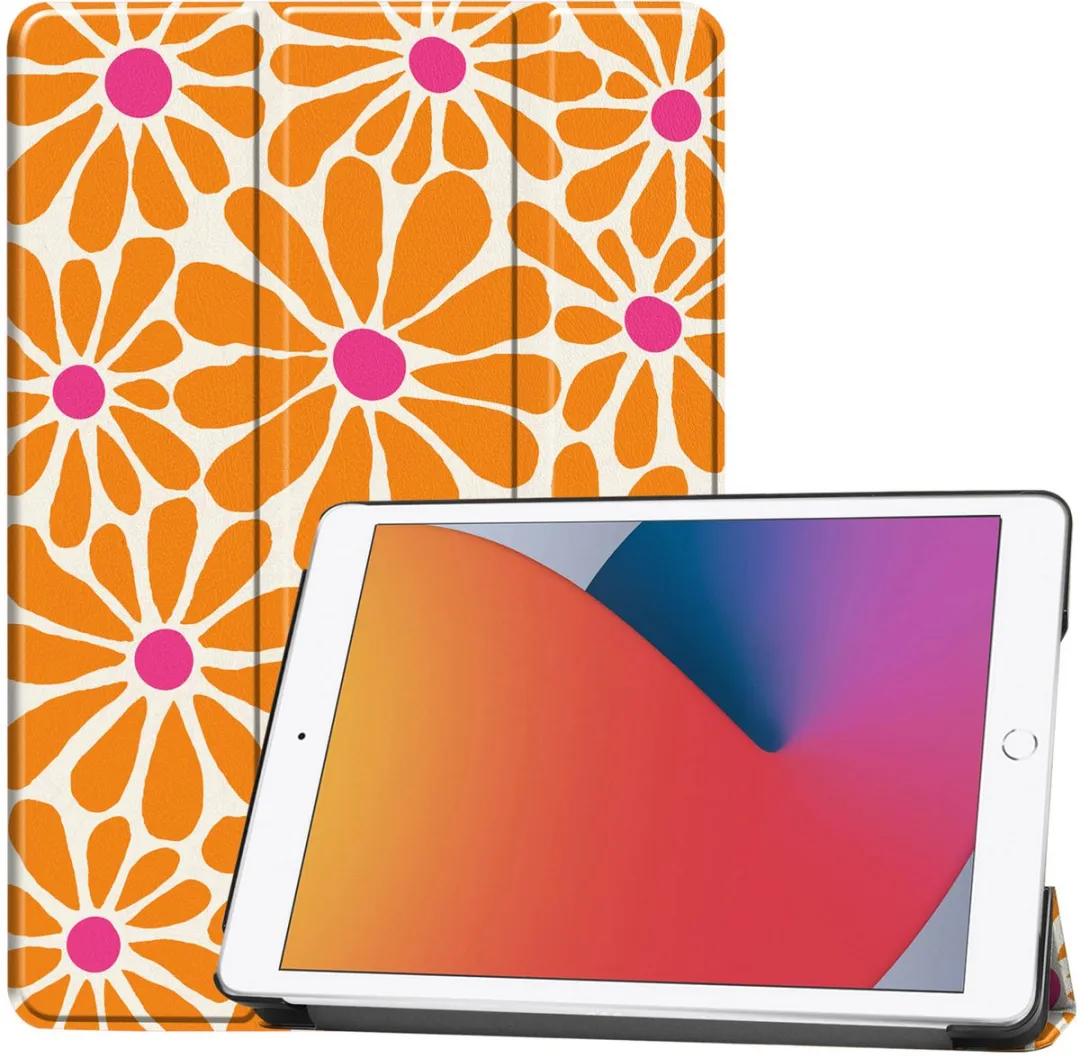 Imoshion Tablethoes Pr051 - Apple iPad 10.2" - Trifold Black Marble