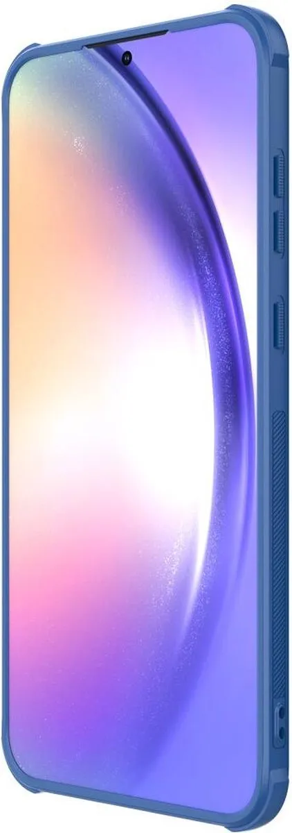 Nillkin Super Frosted Shield Hoesje Samsung Galaxy A55 - Blauw