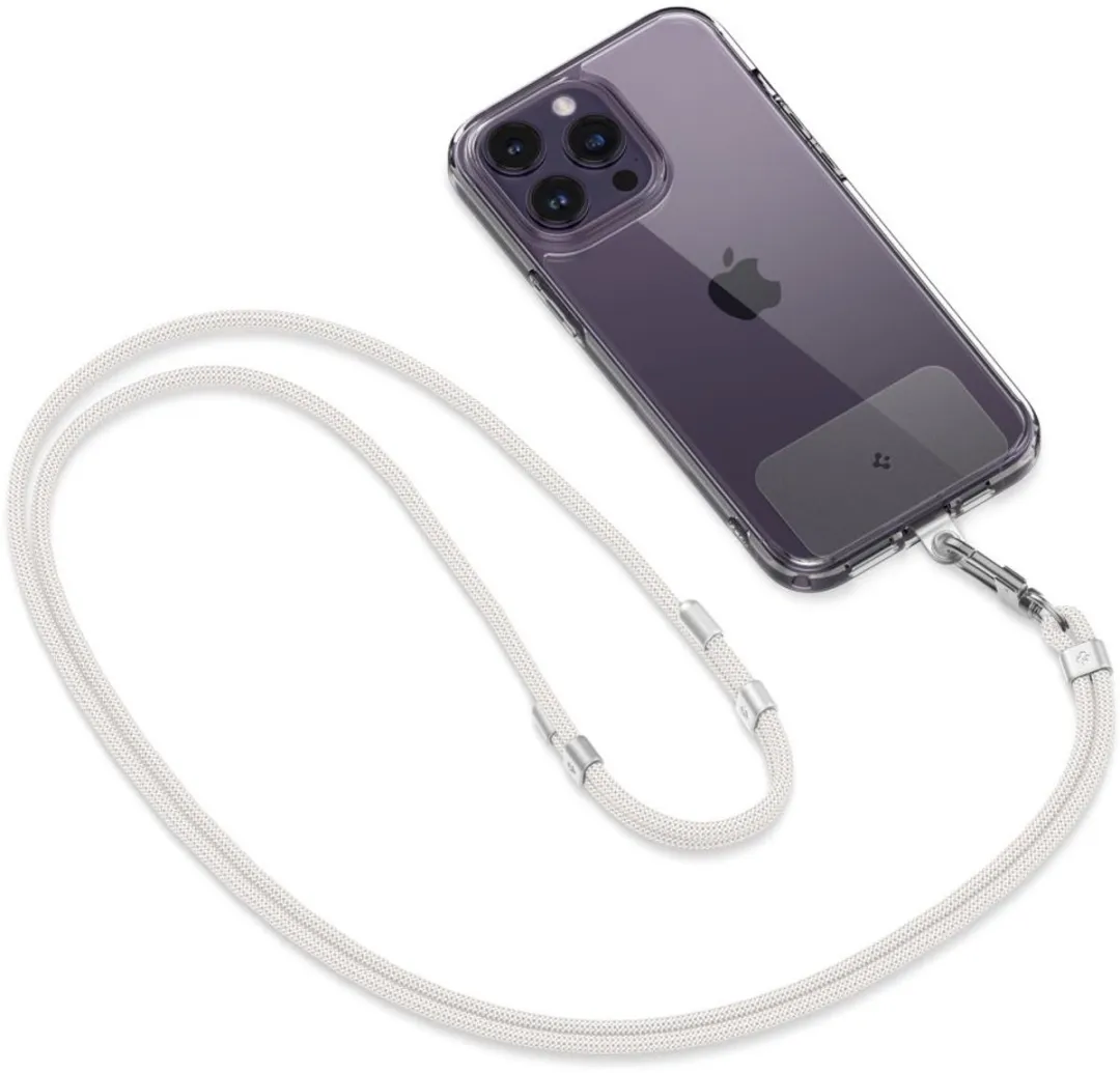 Spigen Universele Telefoonhanger Crossbody - 1 Pasje - Transparent