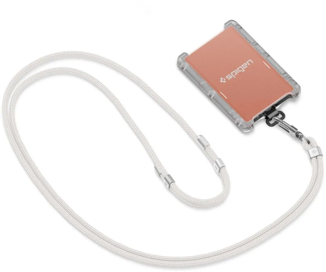 Spigen Universele Telefoonhanger Crossbody - 1 Pasje - Transparent