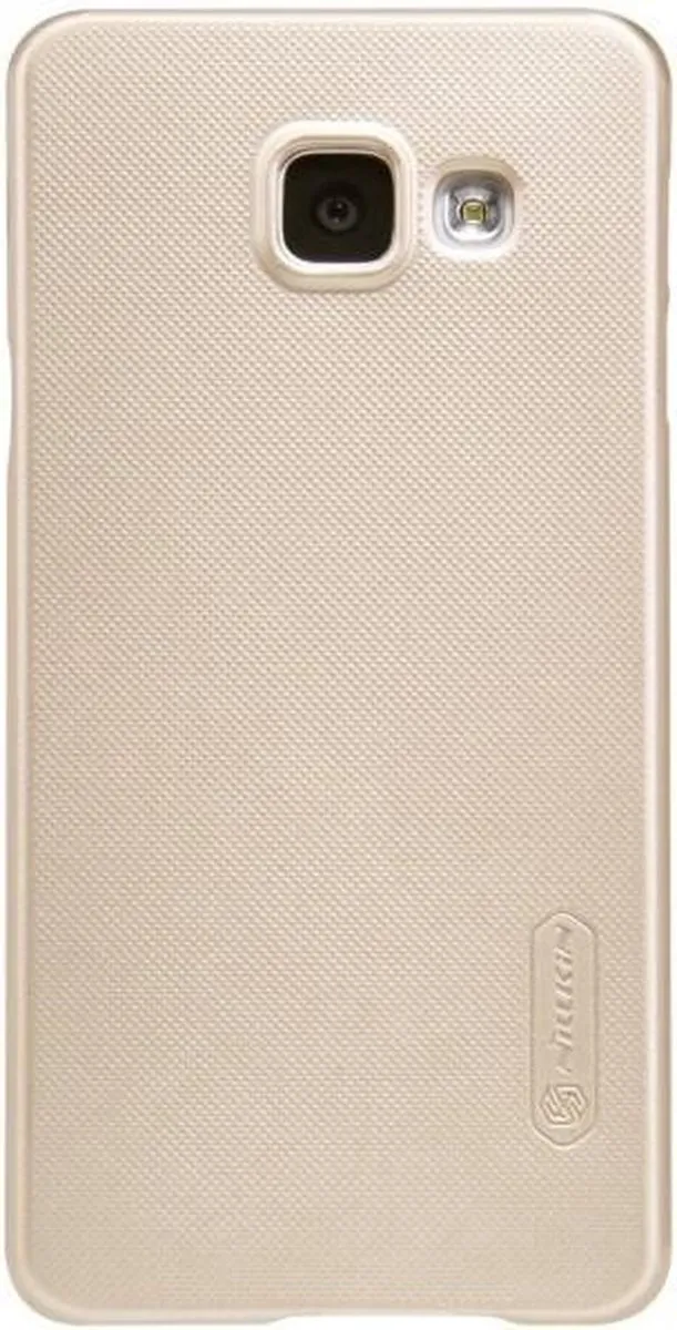 Nillkin Super Frosted Shield Backcover Samsung Galaxy A3 (2016) - Goud - afbeelding 3 van 6