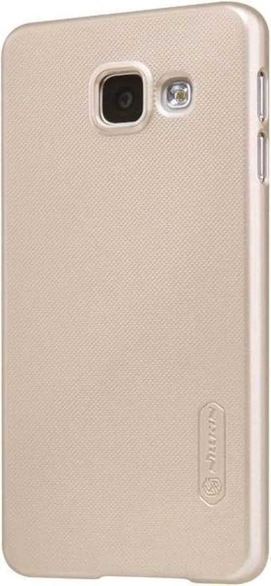 Nillkin Super Frosted Shield Backcover Samsung Galaxy A3 (2016) - Goud - afbeelding 5 van 6