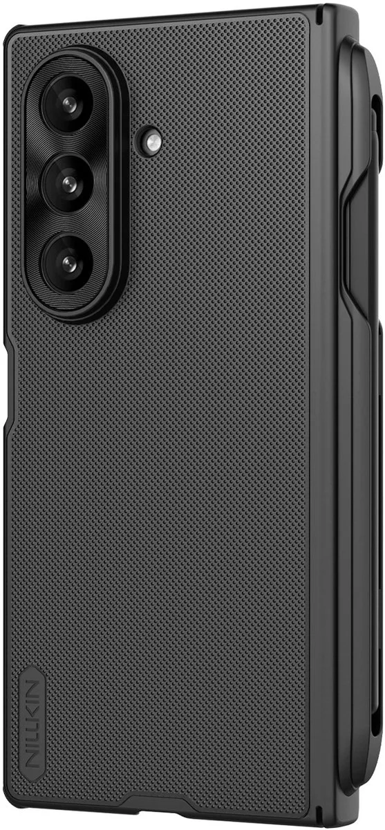 Nillkin Super Frosted Shield Fold Hoesje - Samsung Galaxy Z Fold 7 - Zwart - afbeelding 2 van 5