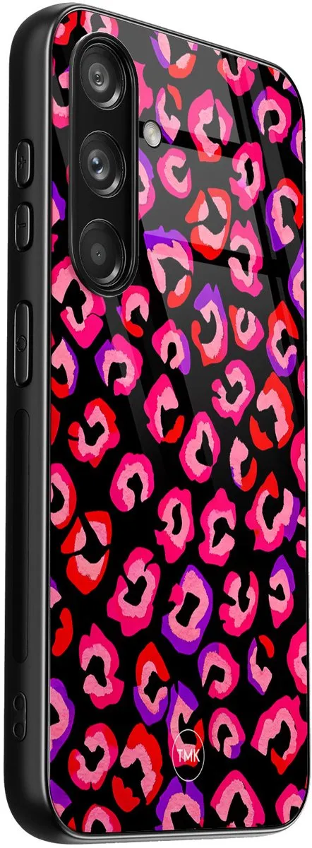 Casevibes Hoesje Samsung Galaxy S24 - Luipaard Neon - Multi - afbeelding 2 van 3