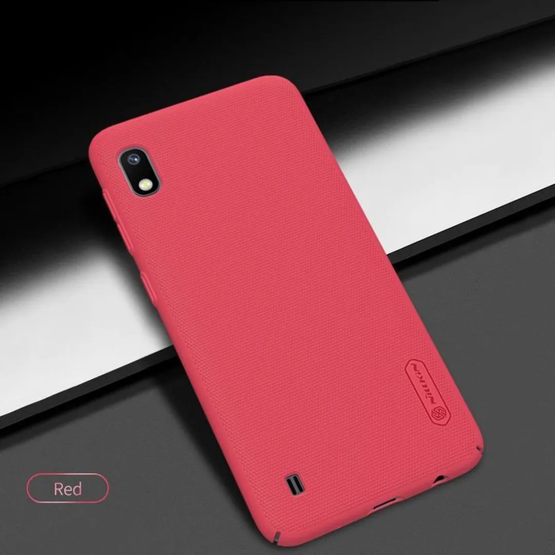 Nillkin Frosted Shield Hoesje Samsung Galaxy A10 - Rood - afbeelding 4 van 4