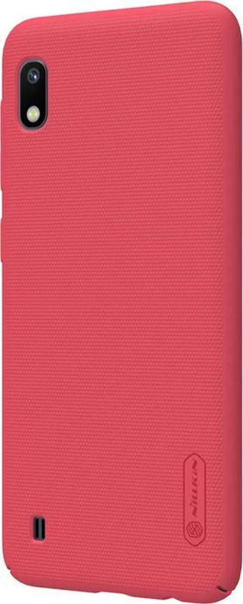 Nillkin Frosted Shield Hoesje Samsung Galaxy A10 - Rood - afbeelding 3 van 4