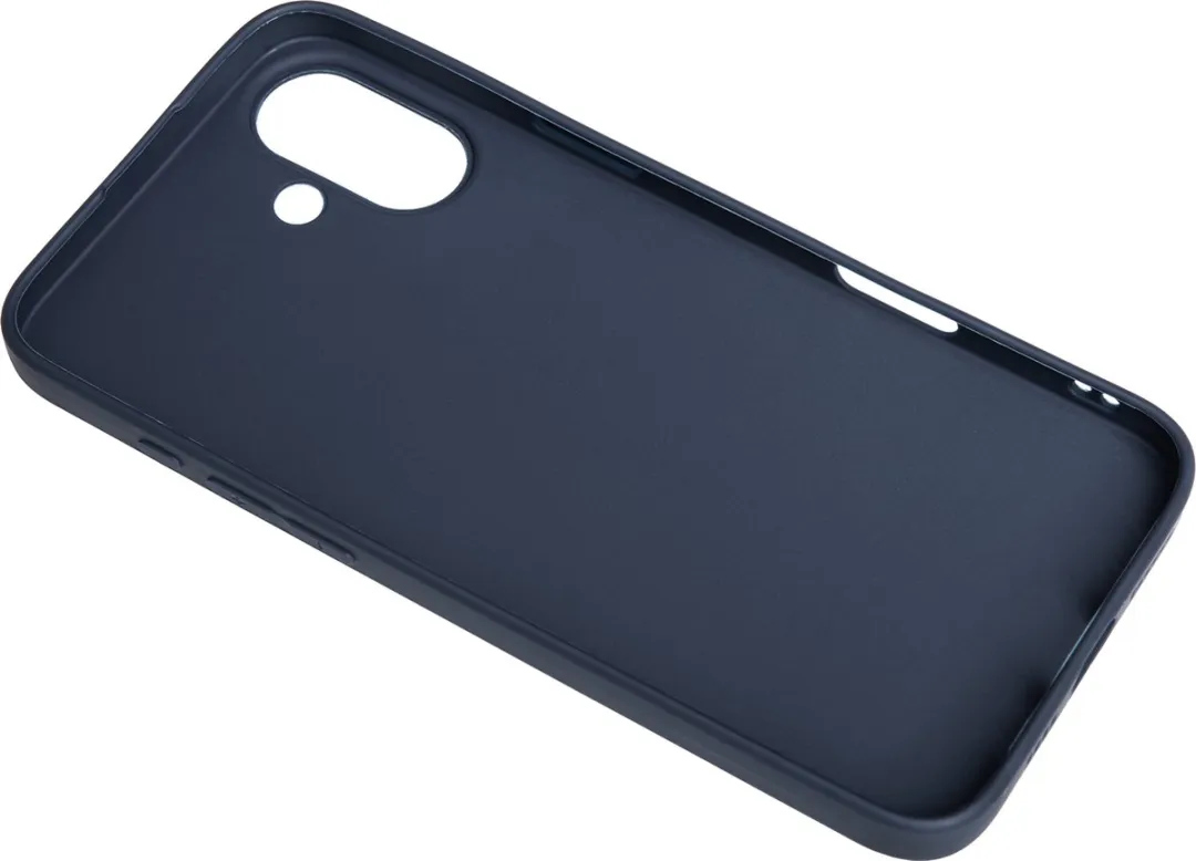 BMAX Siliconen Hoesje iPhone 16 - Donkerblauw