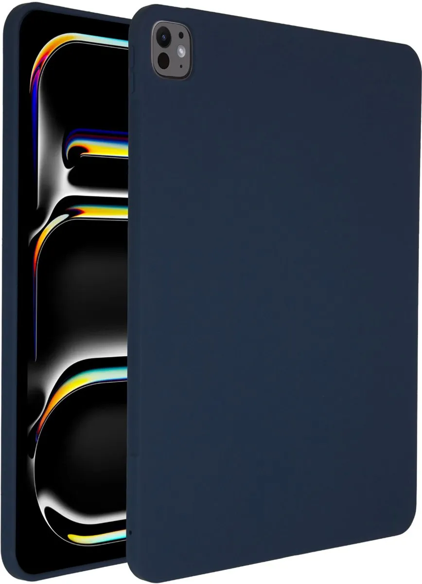 Accezz Tablethoes SH00075631 - Apple iPad Pro 13 2024/2025 - Donkerblauw
