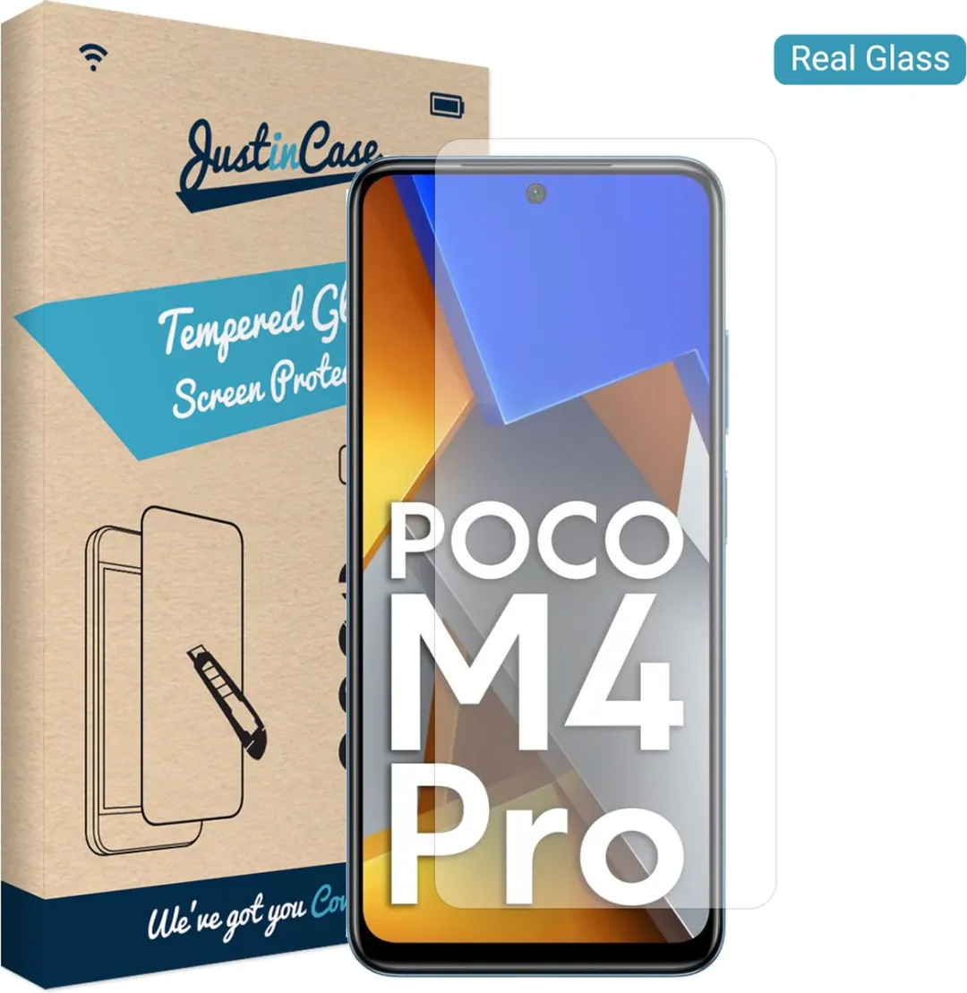 Just in Case Cazy Screenprotector Xiaomi Poco M4 Pro