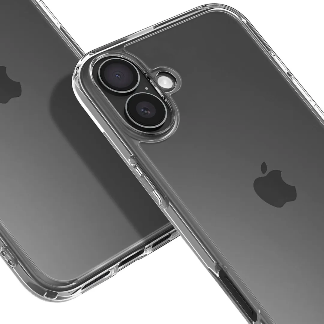 Spigen Ultra Hybrid ACS08197 Hoesje - iPhone 16 - Transparant