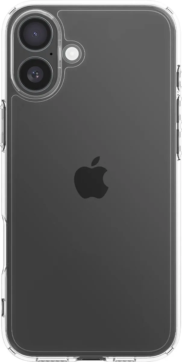 Spigen Ultra Hybrid ACS08197 Hoesje - iPhone 16 - Transparant