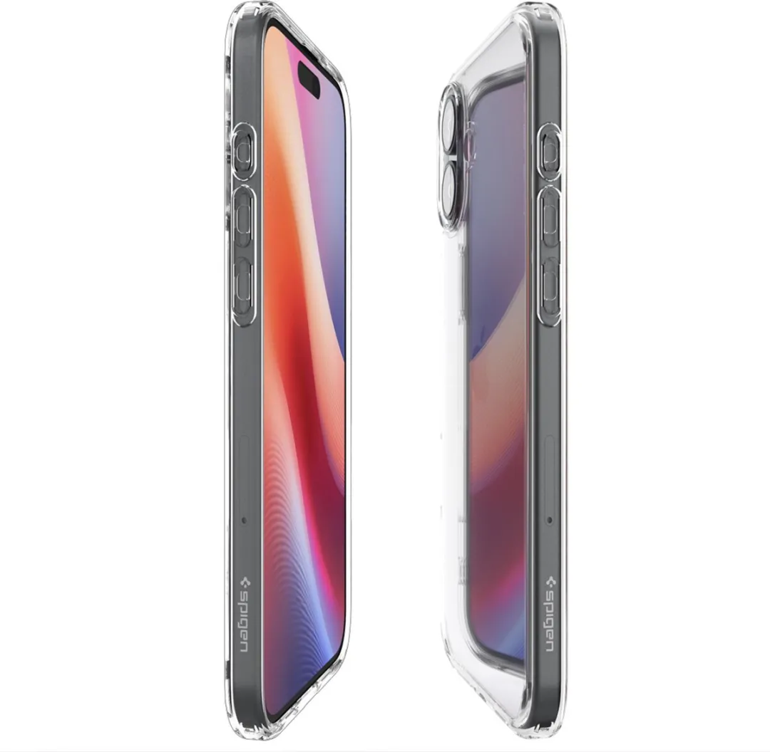 Spigen Ultra Hybrid ACS08197 Hoesje - iPhone 16 - Transparant