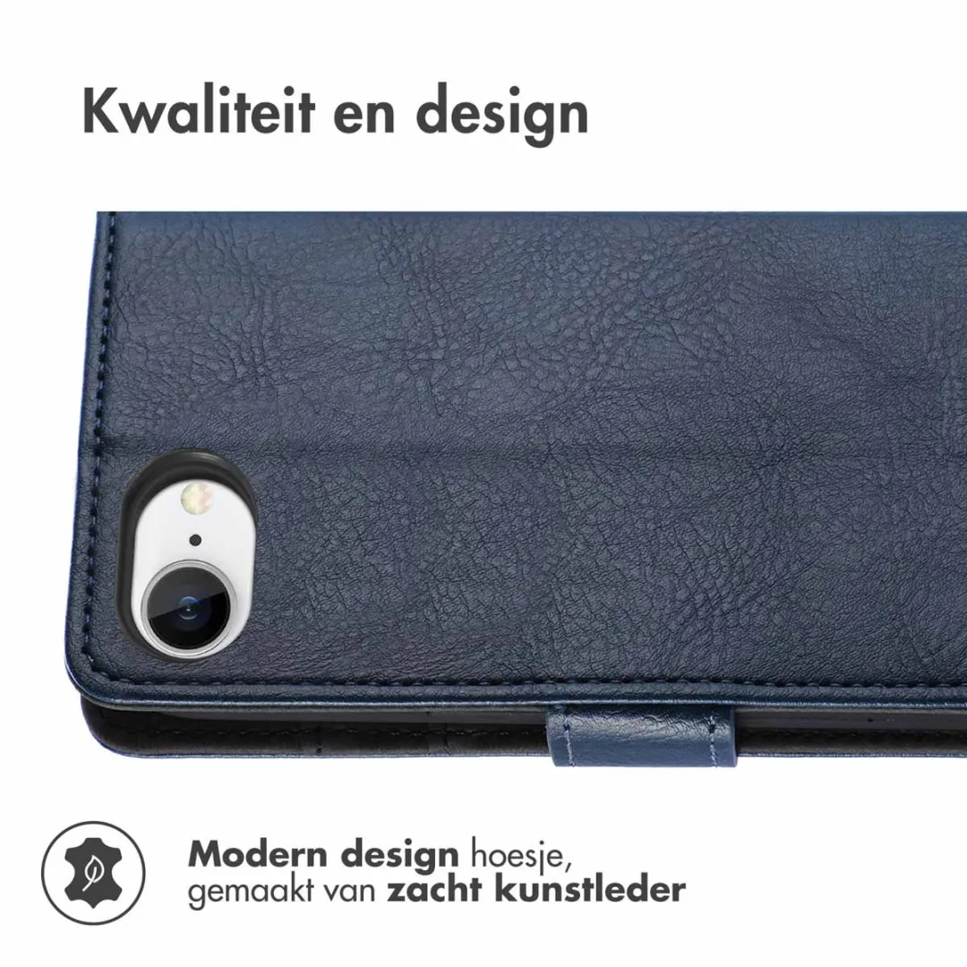 Imoshion Hoesje iPhone 16e Donkerblauw - 3 Pasjes