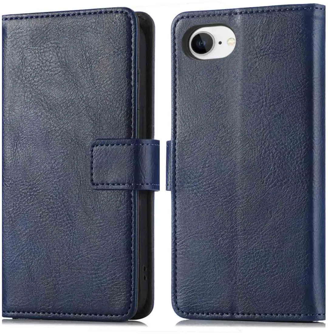 Imoshion Hoesje iPhone 16e Donkerblauw - 3 Pasjes