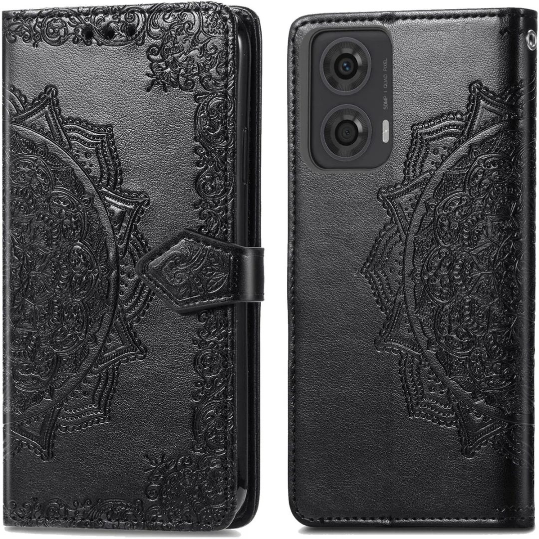 Imoshion Moto G04/G24 Mandala Bookcase Hoesje