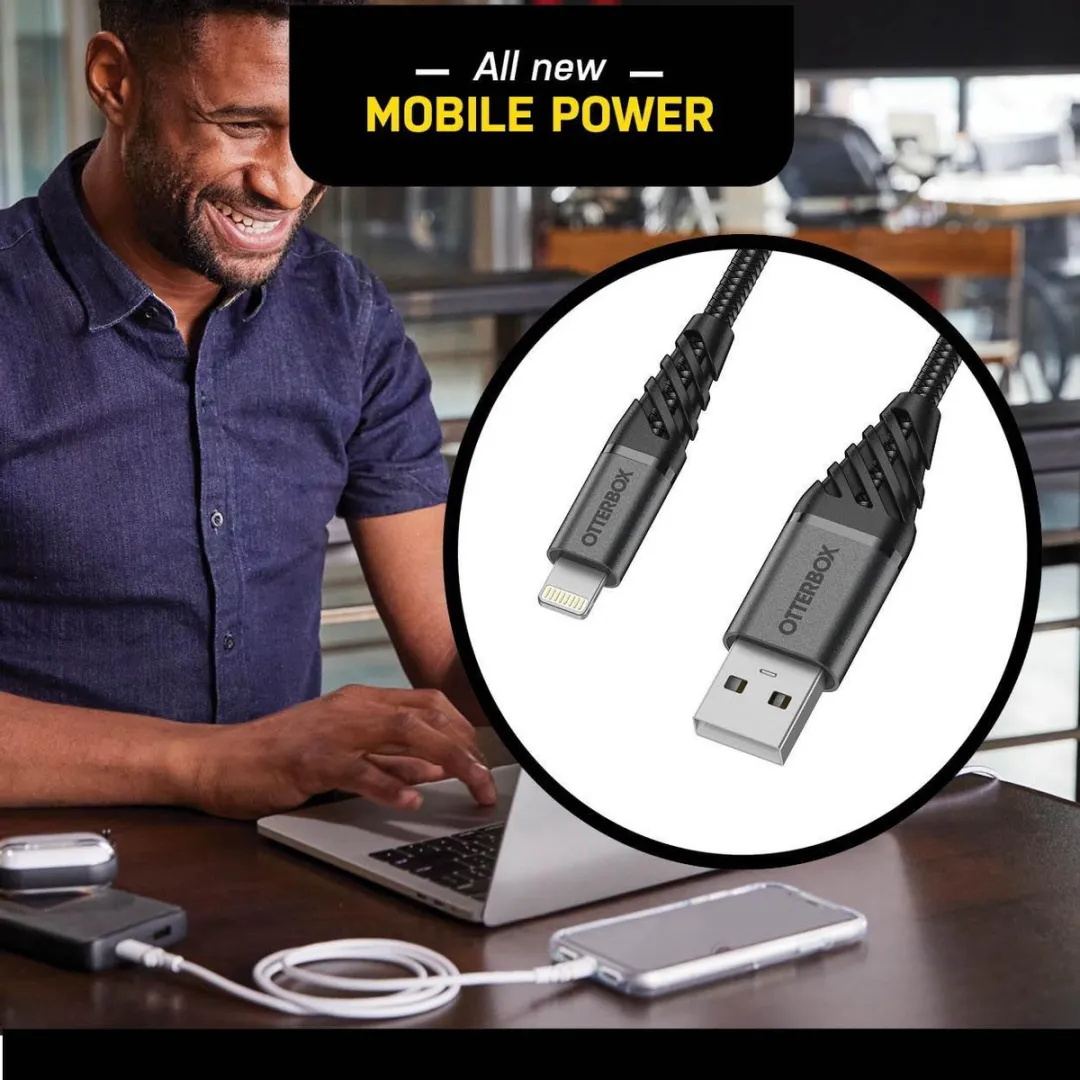 OtterBox Premium USB naar Apple Lightning Kabel 1M - Wit