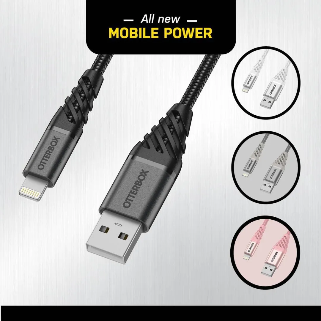 OtterBox Premium USB naar Apple Lightning Kabel 1M - Wit