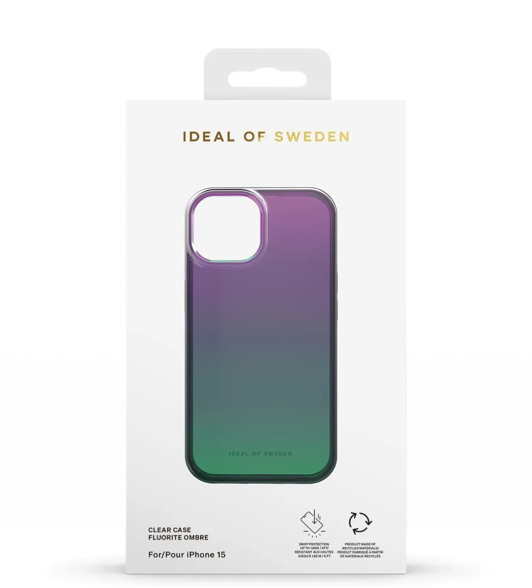 iDeal of Sweden Clear Case iPhone 15 Fluorite Ombre - IDCLC-I2361-479 - afbeelding 5 van 6