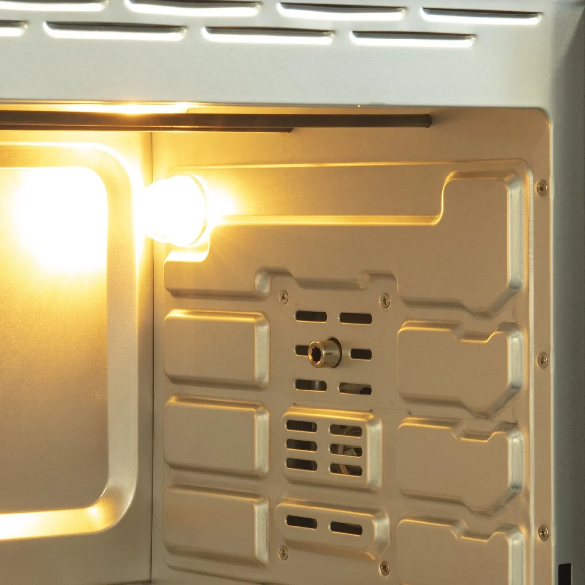 Inventum OV457B Vrijstaande Heteluchtoven 45L - 2000W - Draaispit - Zwart - afbeelding 6 van 6