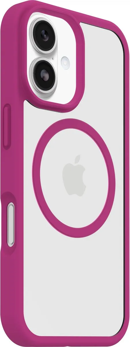 OtterBox React MagSafe iPhone 17 Hoesje - Roze/Transparant