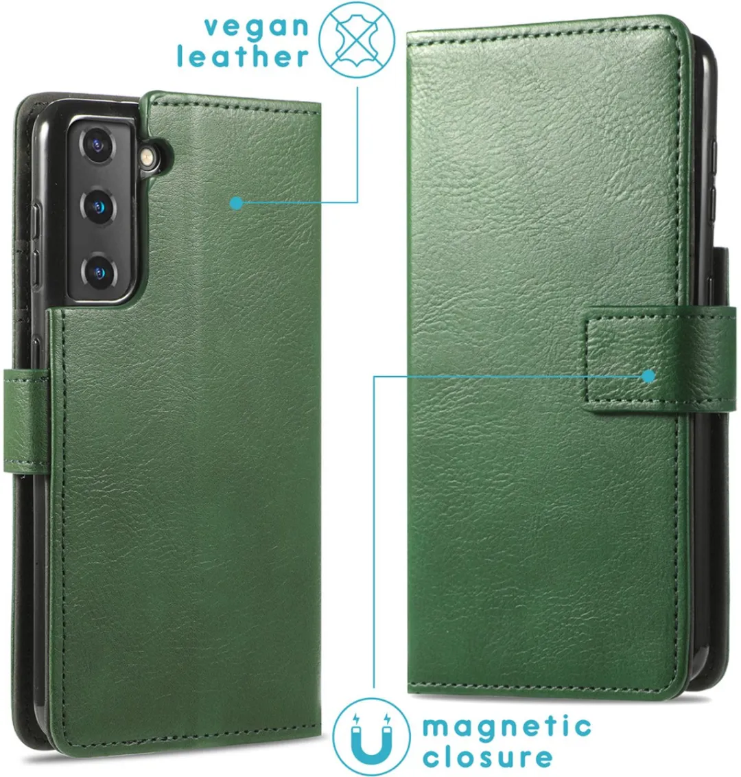 Imoshion Hoesje Samsung Galaxy S21 Plus - 3 Pasjes Groen