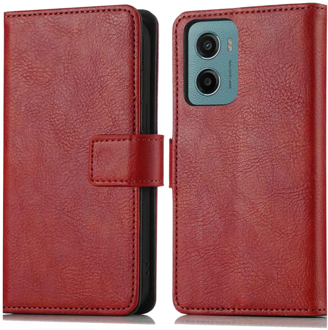 Imoshion Moto G05/E15 Luxe Bookcase Hoesje