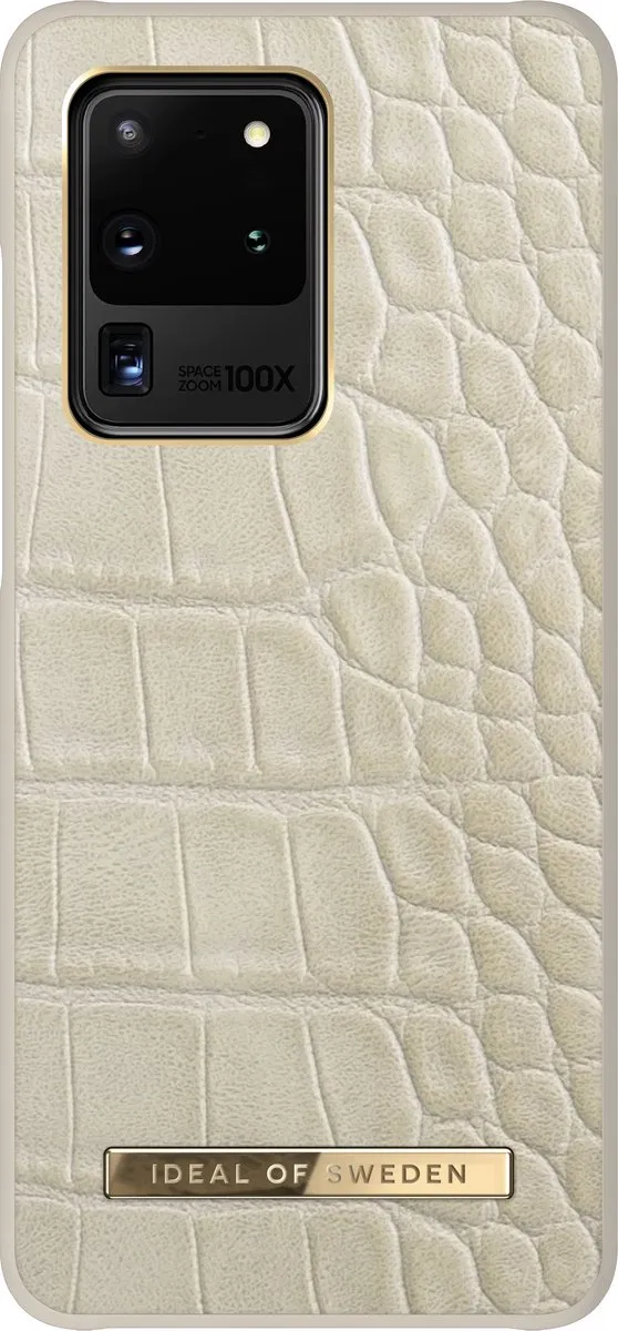 iDeal of Sweden Atelier Case Galaxy S20 Ultra - Caramel Crocodile - afbeelding 3 van 6