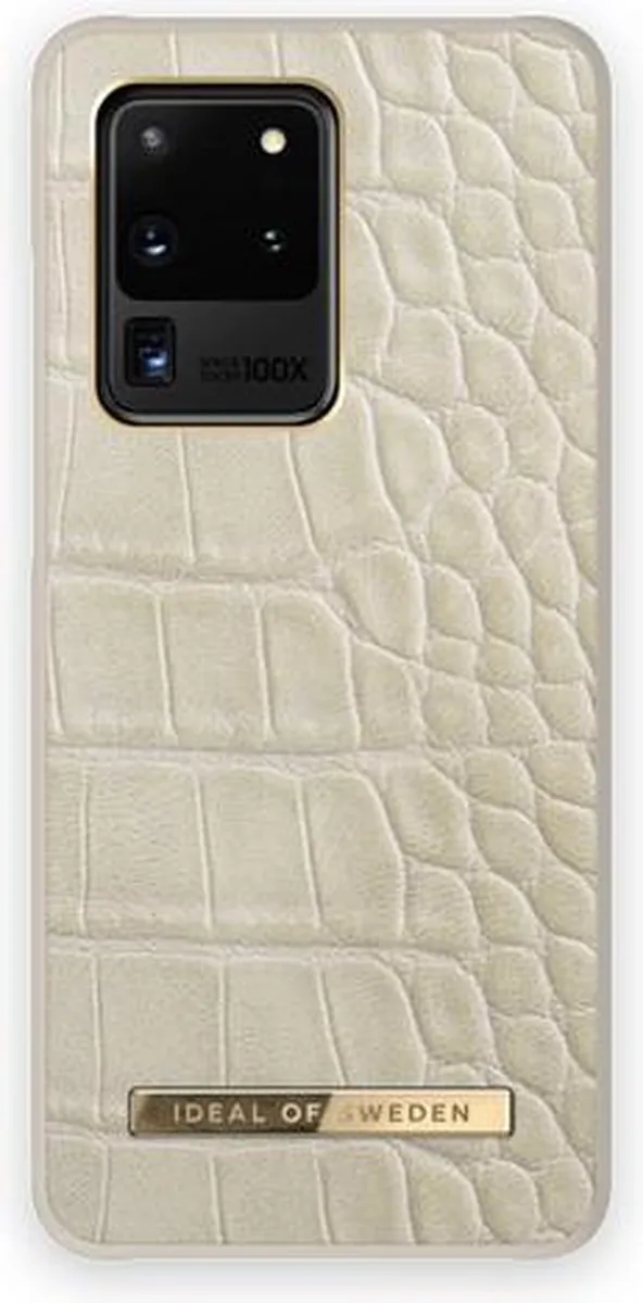 iDeal of Sweden Atelier Case Galaxy S20 Ultra - Caramel Crocodile - afbeelding 6 van 6