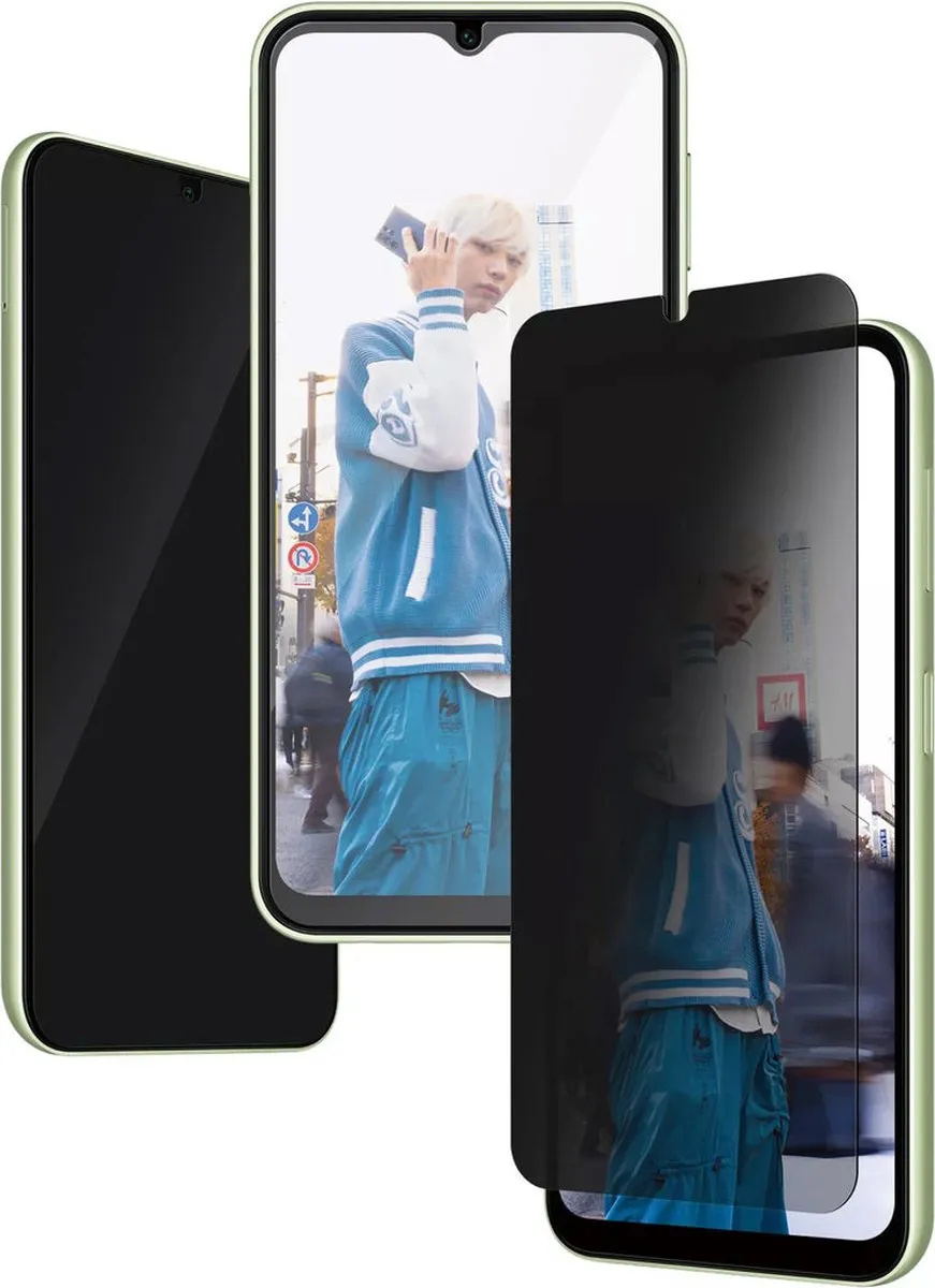 PanzerGlass Ultra Wide Fit Screenprotector Samsung Galaxy A25 Privacy - 1 Stuk - afbeelding 6 van 6