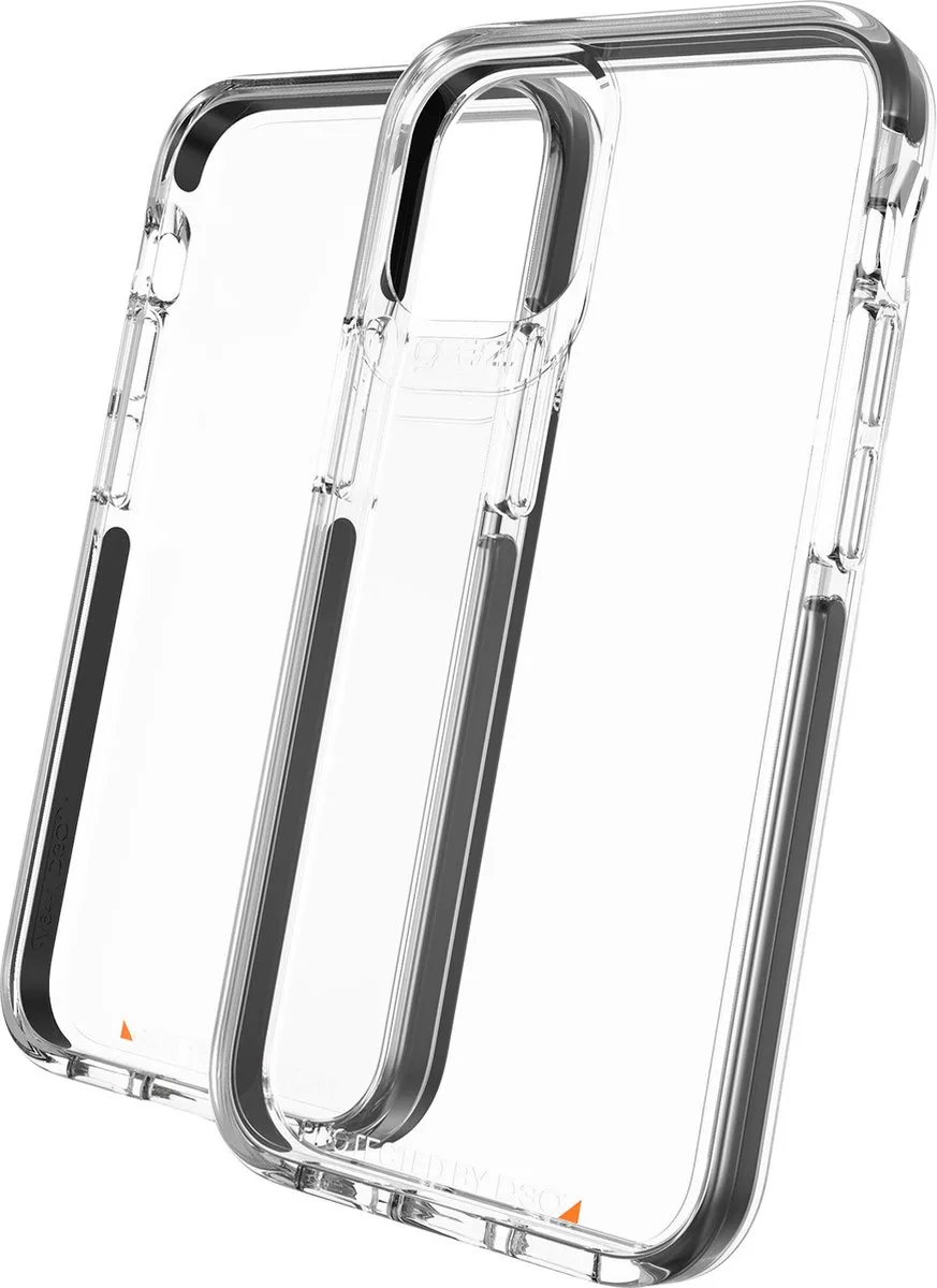 Gear4 Piccadilly D3O Hoesje iPhone 12 Mini - MPN 702006033 - Transparant/Zwart