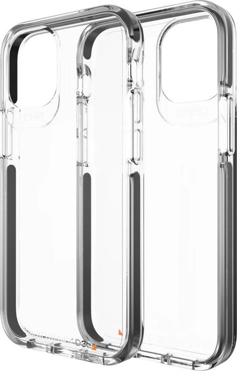 Gear4 Piccadilly D3O Hoesje iPhone 12 Mini - MPN 702006033 - Transparant/Zwart - afbeelding 6 van 6