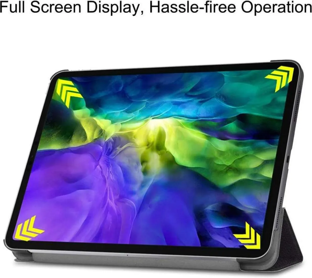 Just in Case Smart Tri-Fold Hoes iPad Pro 11 - Zwart