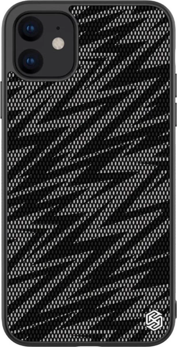 Nillkin Dazzling Hybride iPhone 11 Hoesje - Zwart/Grijs