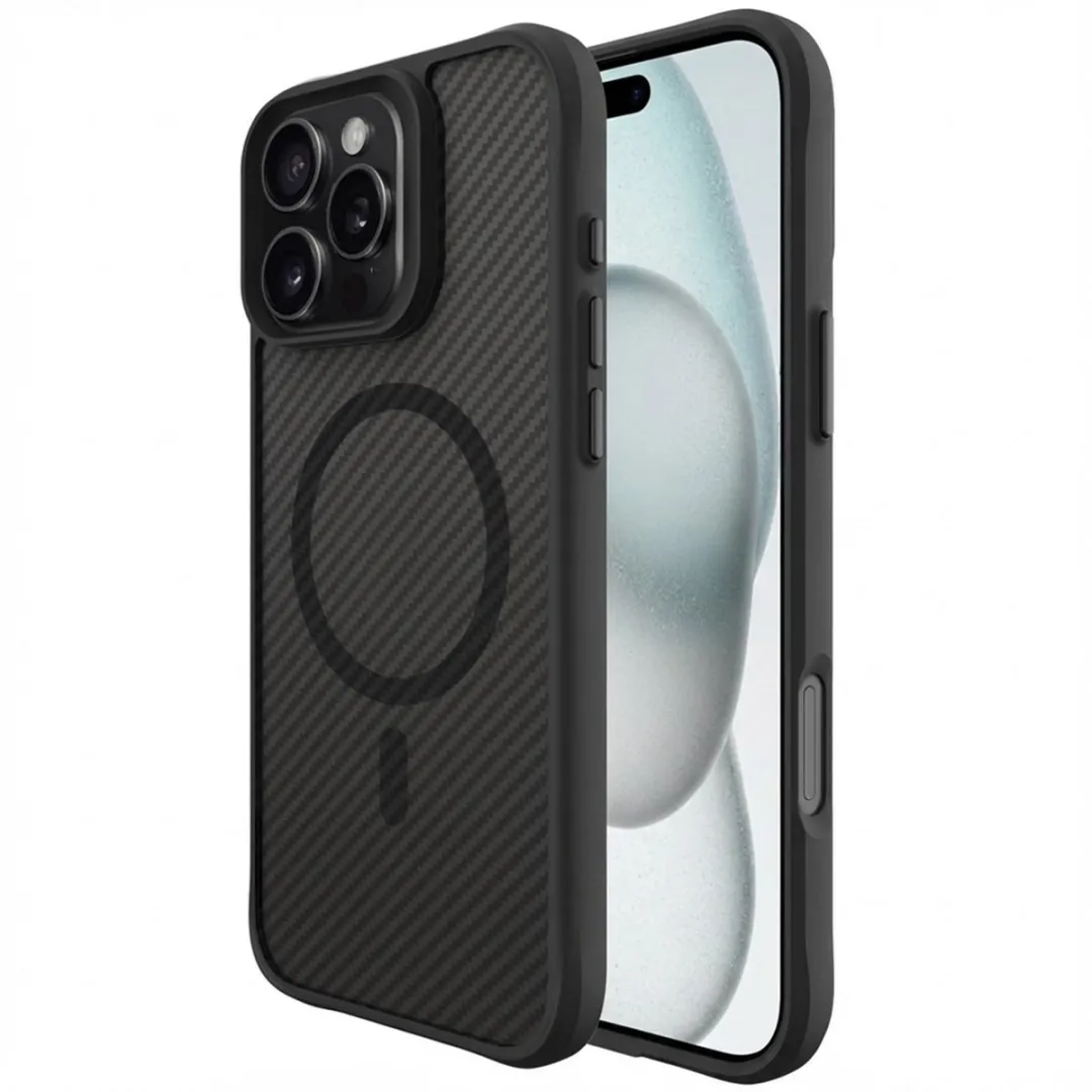 Imoshion Hybrid Carbon Hoesje iPhone 16 Pro