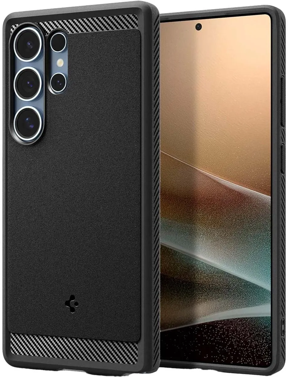 Spigen Rugged Armor ACS08951 Backcover - Zwart