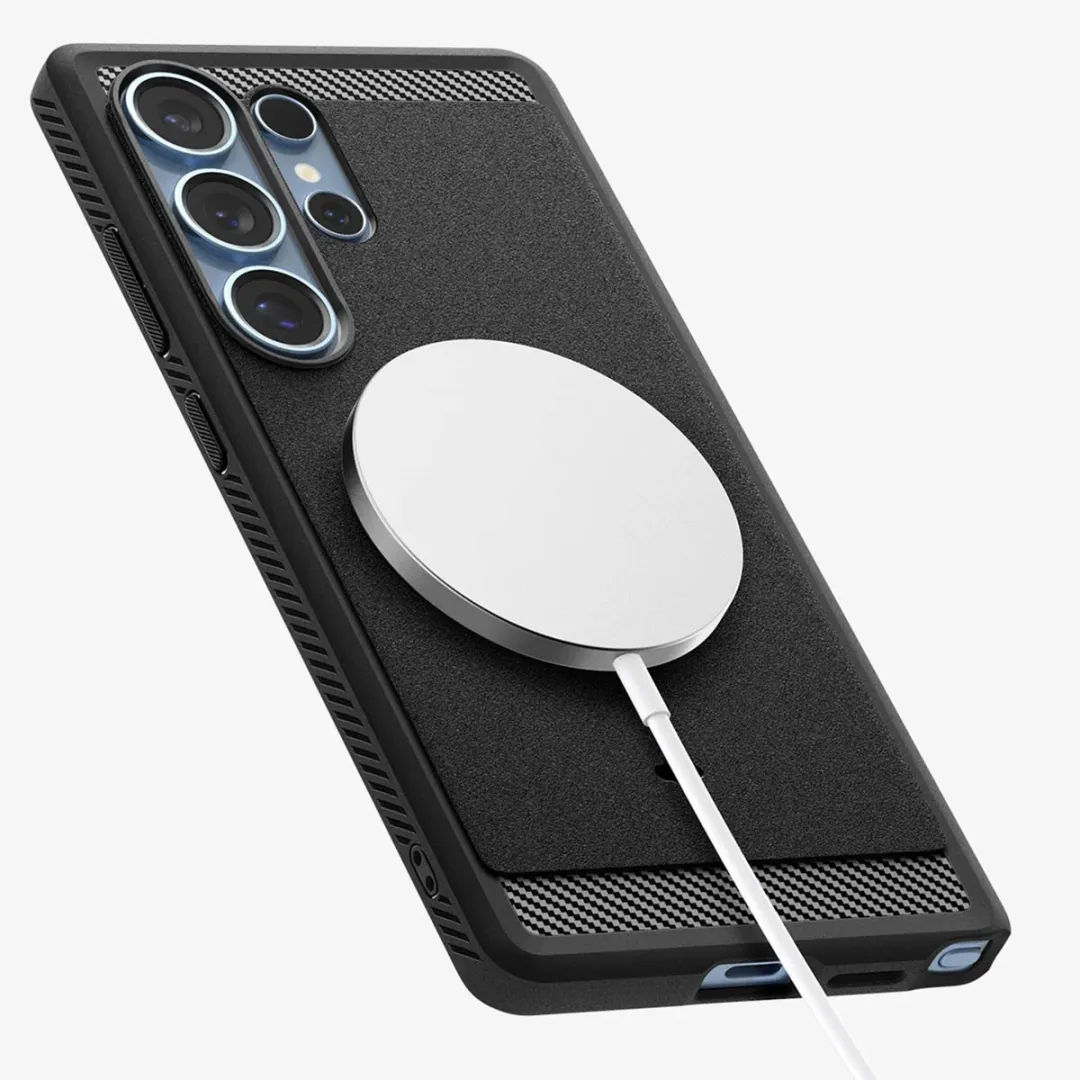 Spigen Rugged Armor ACS08951 Backcover - Zwart