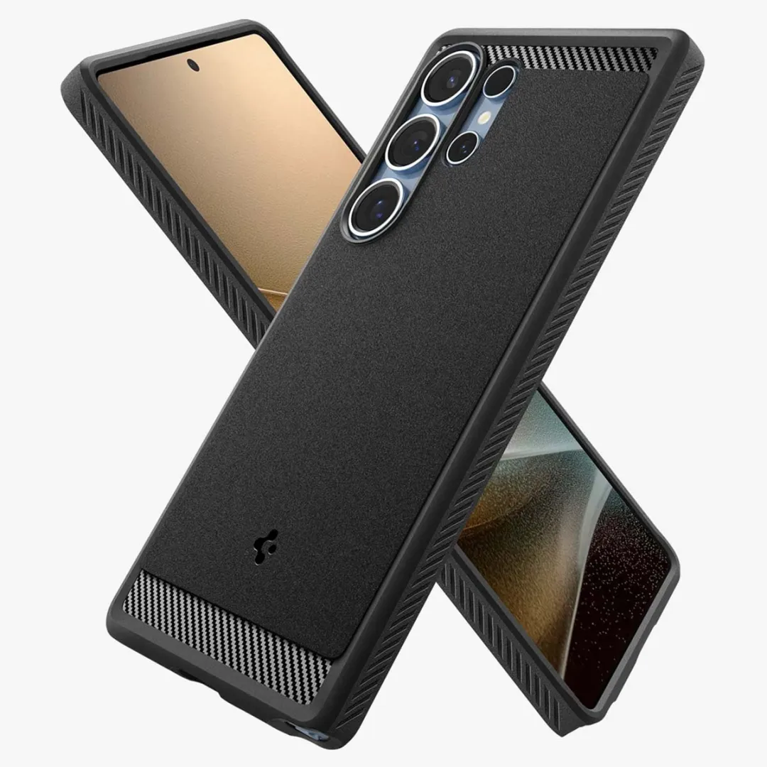 Spigen Rugged Armor ACS08951 Backcover - Zwart