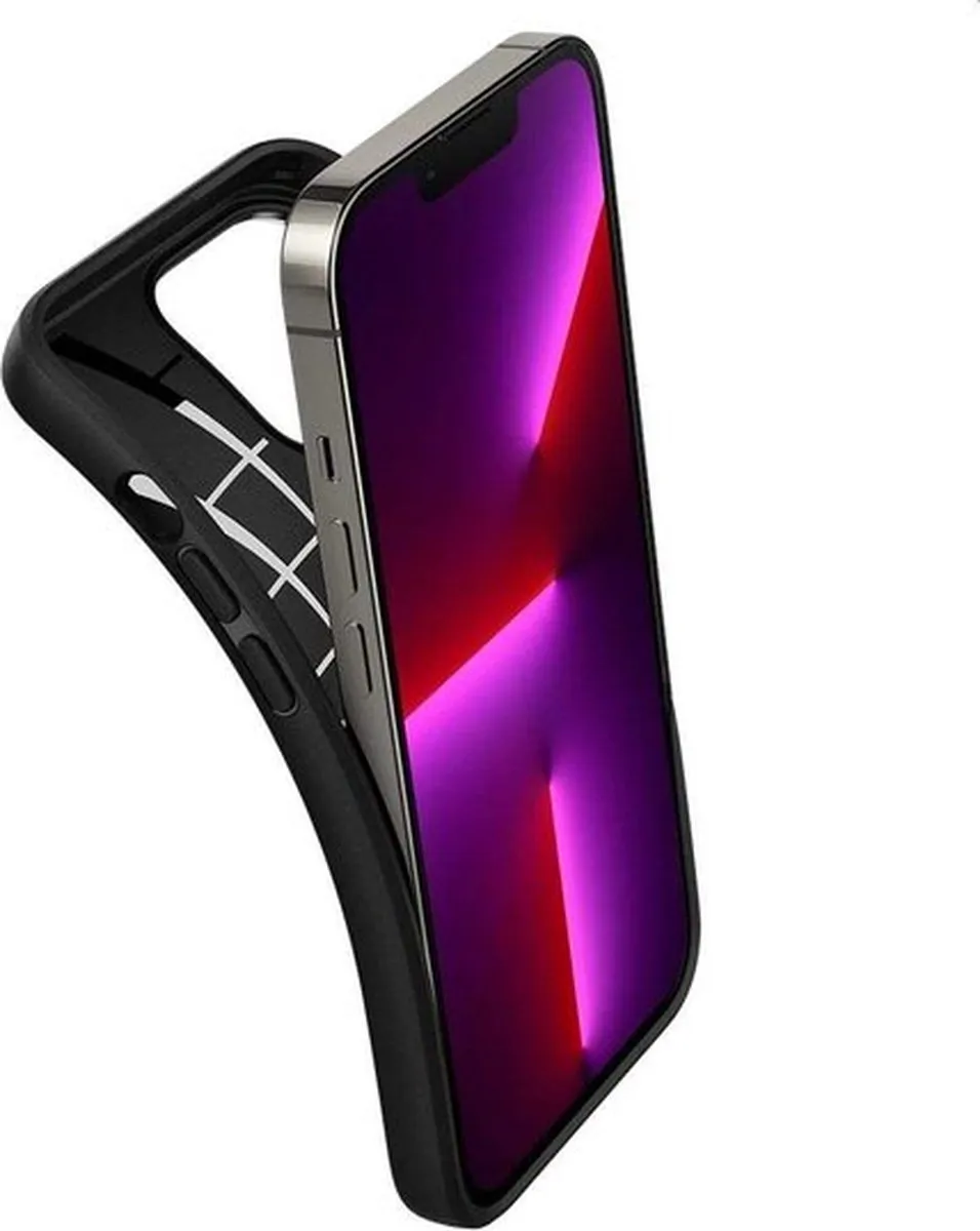 Spigen Core Armor TPU iPhone 13 Pro Max - Zwart