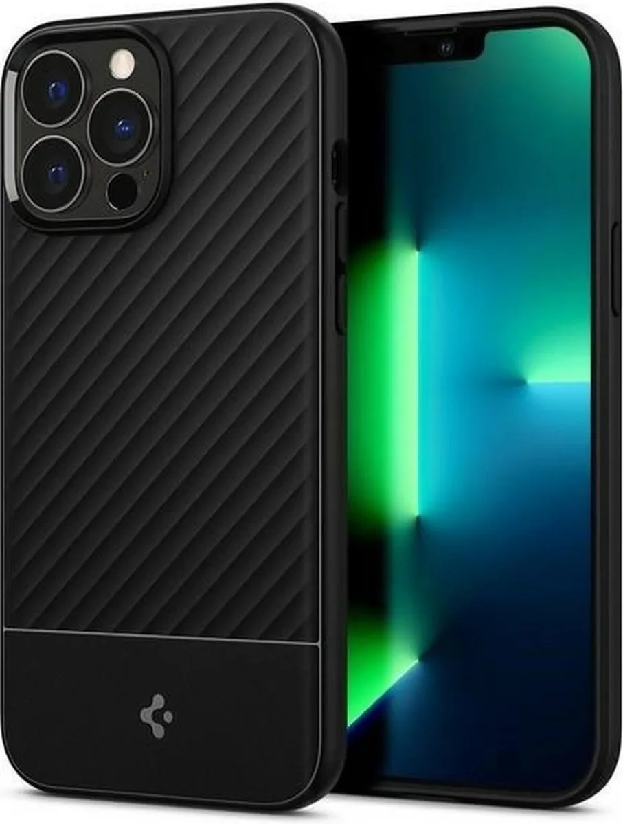 Spigen Core Armor TPU iPhone 13 Pro Max - Zwart