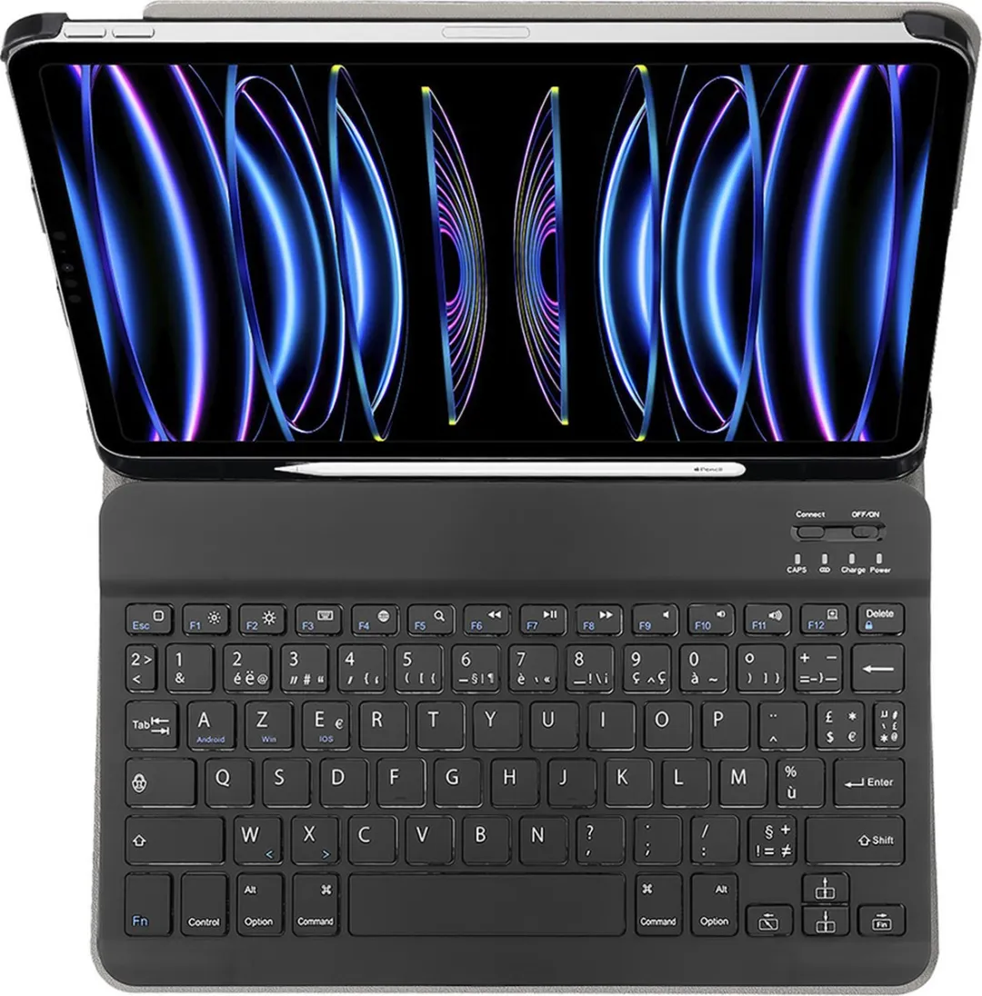 Just in Case Cazy Tablet Hoes Toetsenbord iPad Pro 11