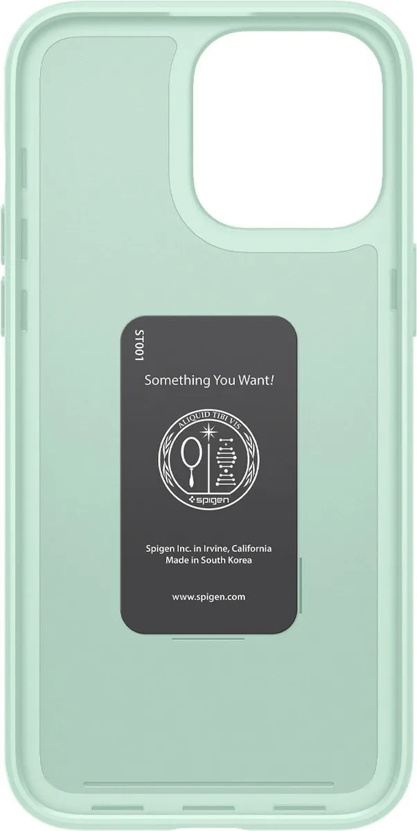 Spigen Thin Fit iPhone 14 Pro Hoesje ACS04784 - Mint Groen