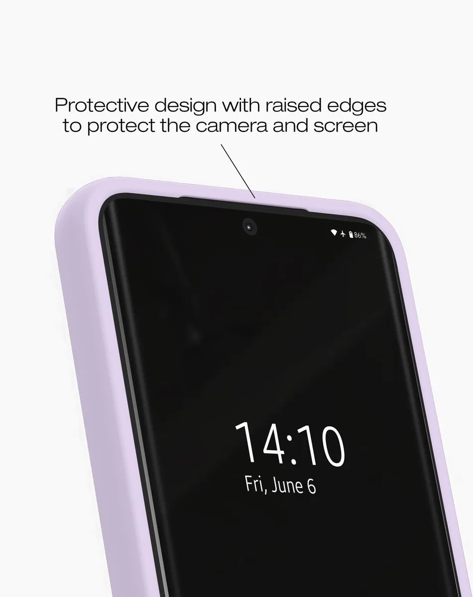 iDeal of Sweden Silicone Hoesje S26 MagSafe - Lavender Milk