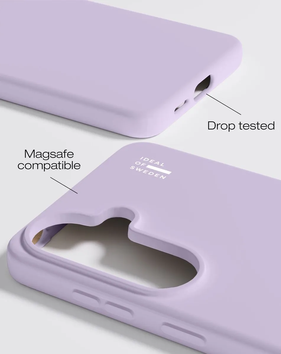iDeal of Sweden Silicone Hoesje S26 MagSafe - Lavender Milk