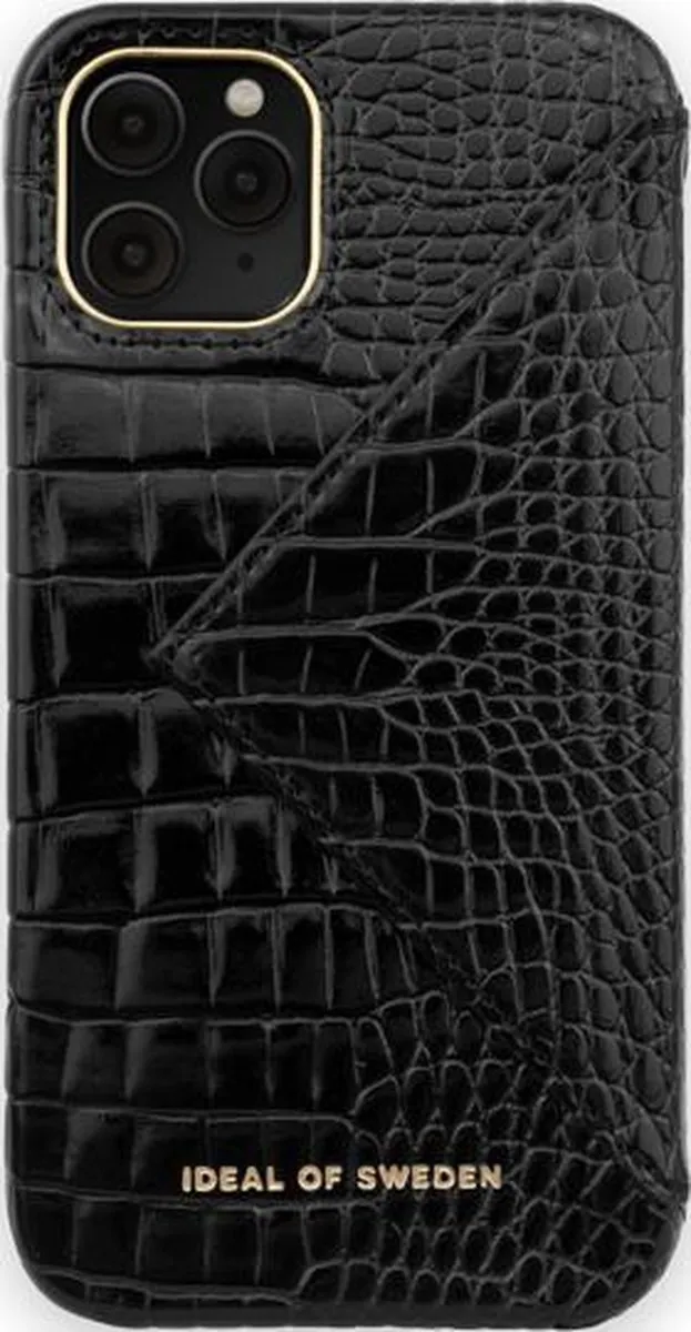 iDeal of Sweden Statement Case Flap Pocket iPhone 11 Pro/XS/X Neo Noir