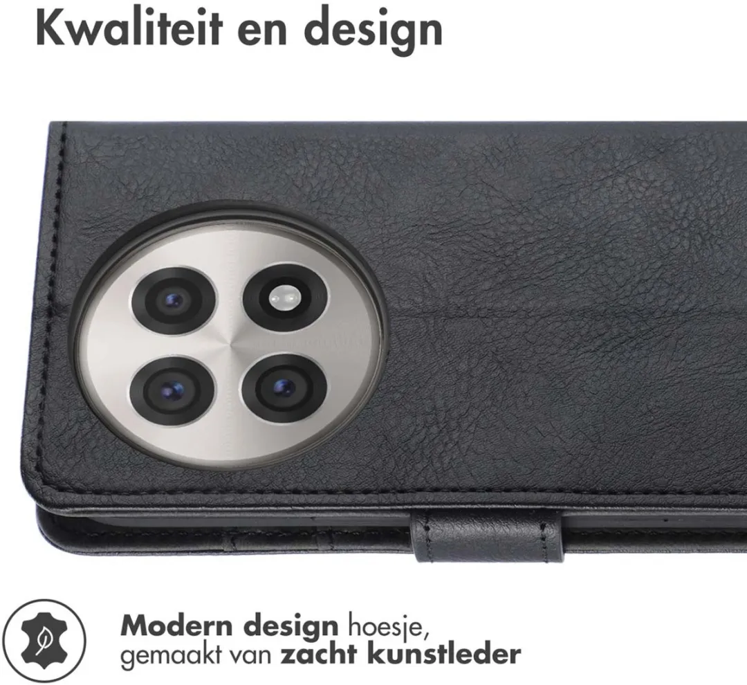 Imoshion Hoesje OnePlus 13R - 3 Pasjes - Zwart