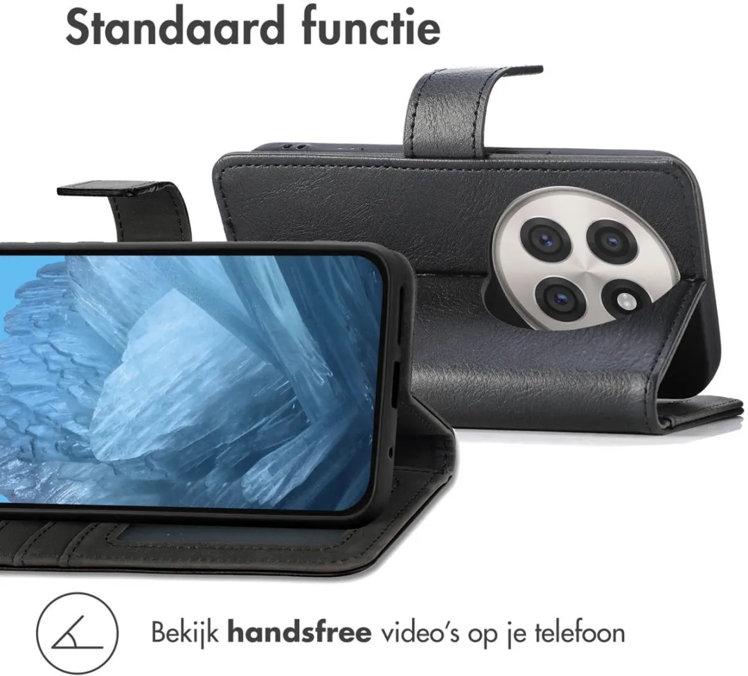 Imoshion Hoesje OnePlus 13R - 3 Pasjes - Zwart