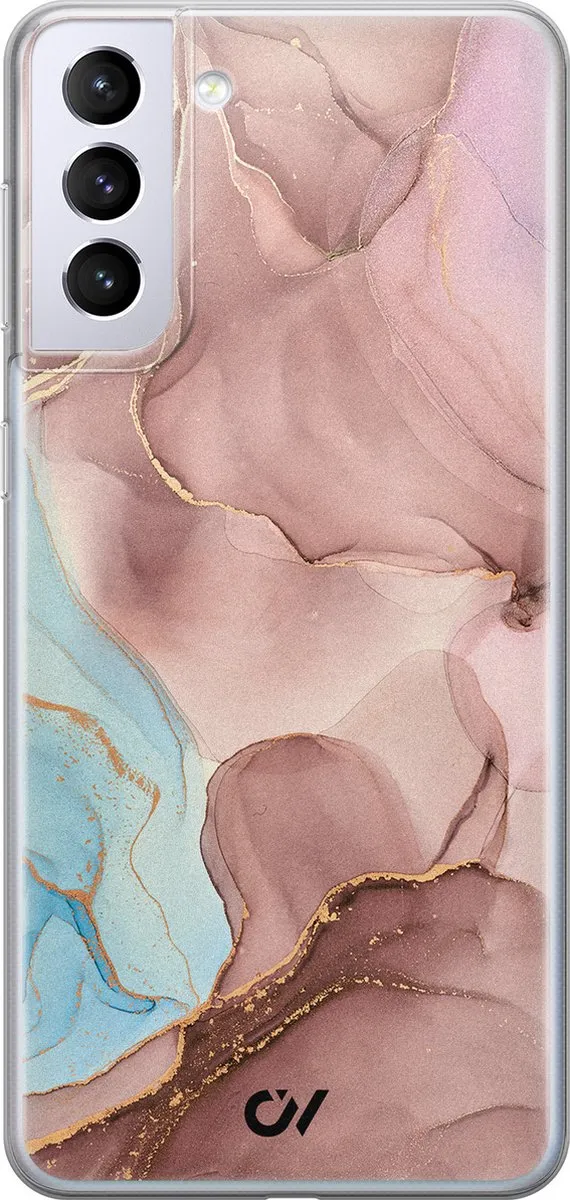 Casevibes Hoesje Samsung Galaxy S21+ Marble Clouds